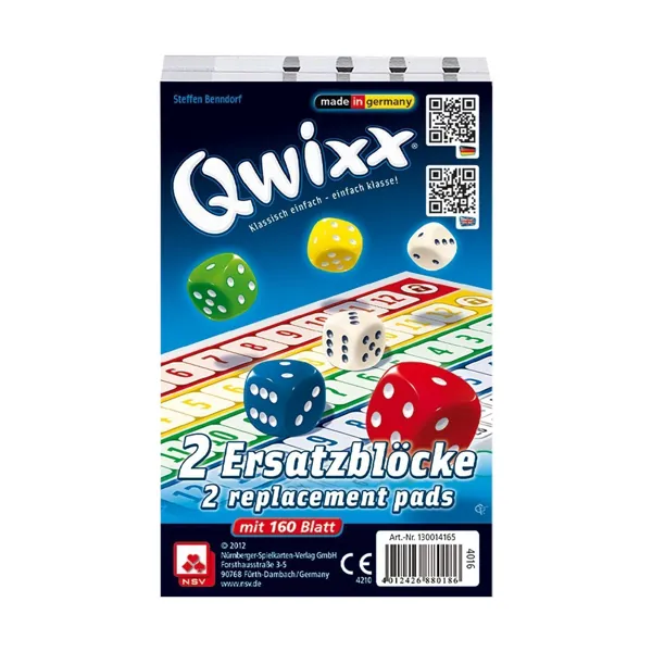 nsv-qwixx-original-ersatzbl-cke-w-rfelspiel-2x-80-blatt-ab-8-jahren image 1