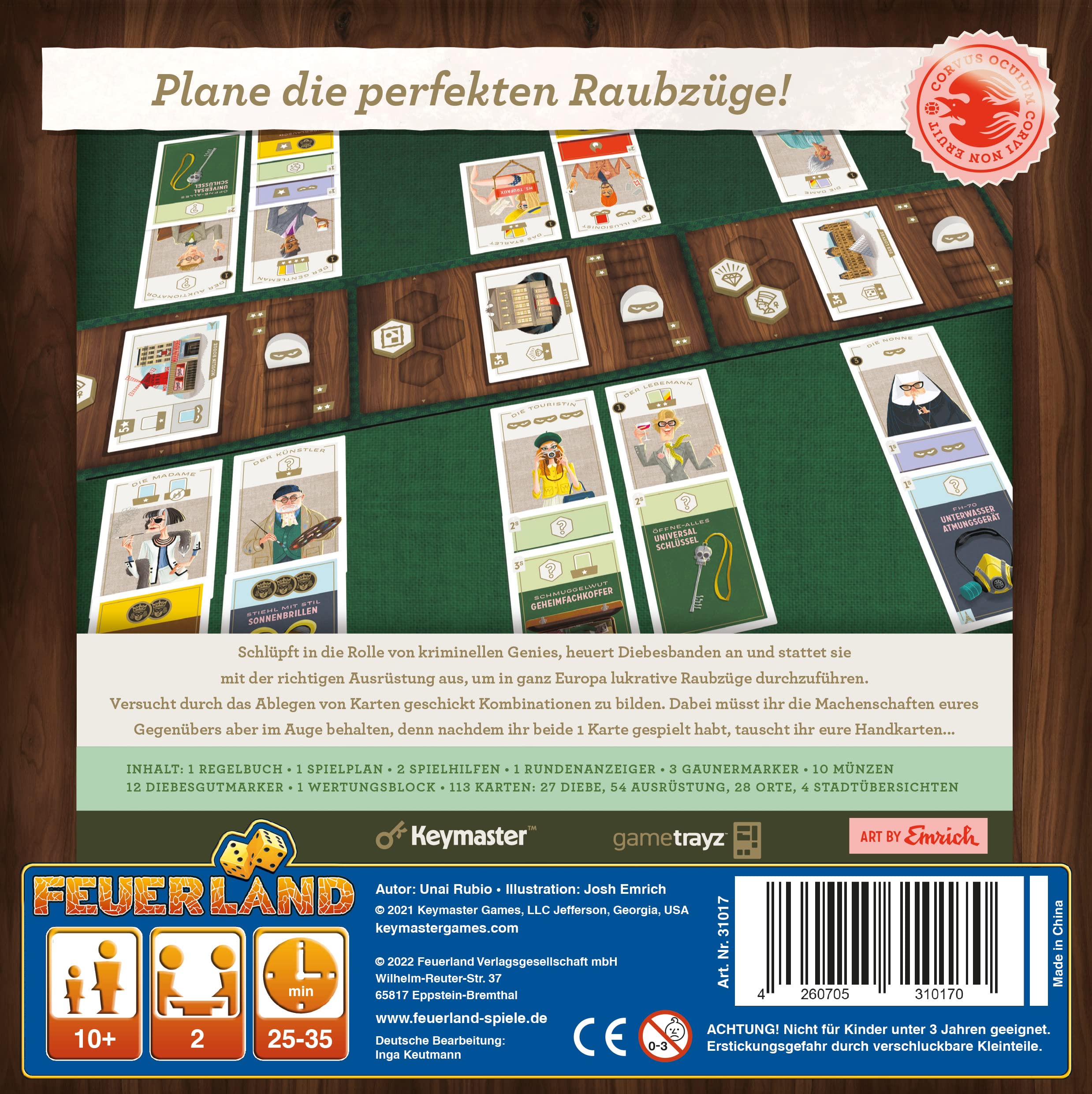 feuerland-caper-europe-kartenspiel-2-personen-brettspiel image 3