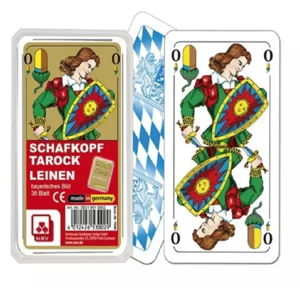 nsv-schafkopf-tarock-kartenspiel-bayerisches-bild-premium-leinen image 1