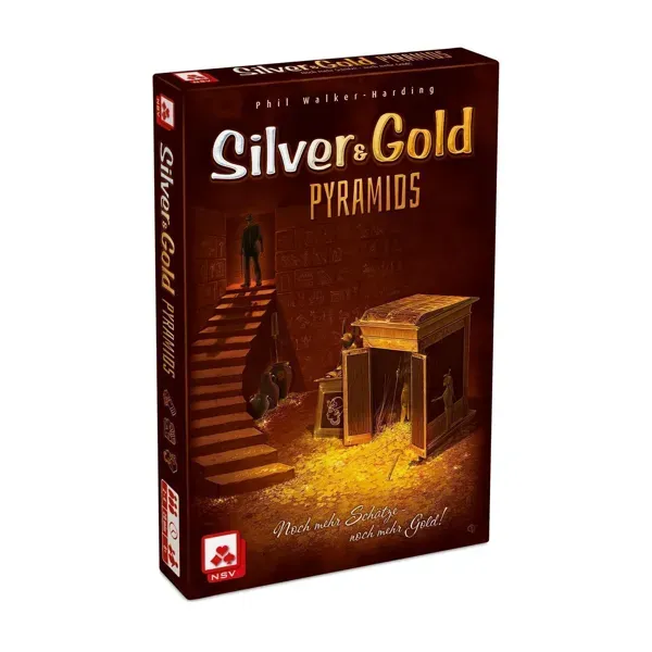 nsv-silver-gold-pyramids-familienspiel-2-4-spieler-ab-8-jahren image 1