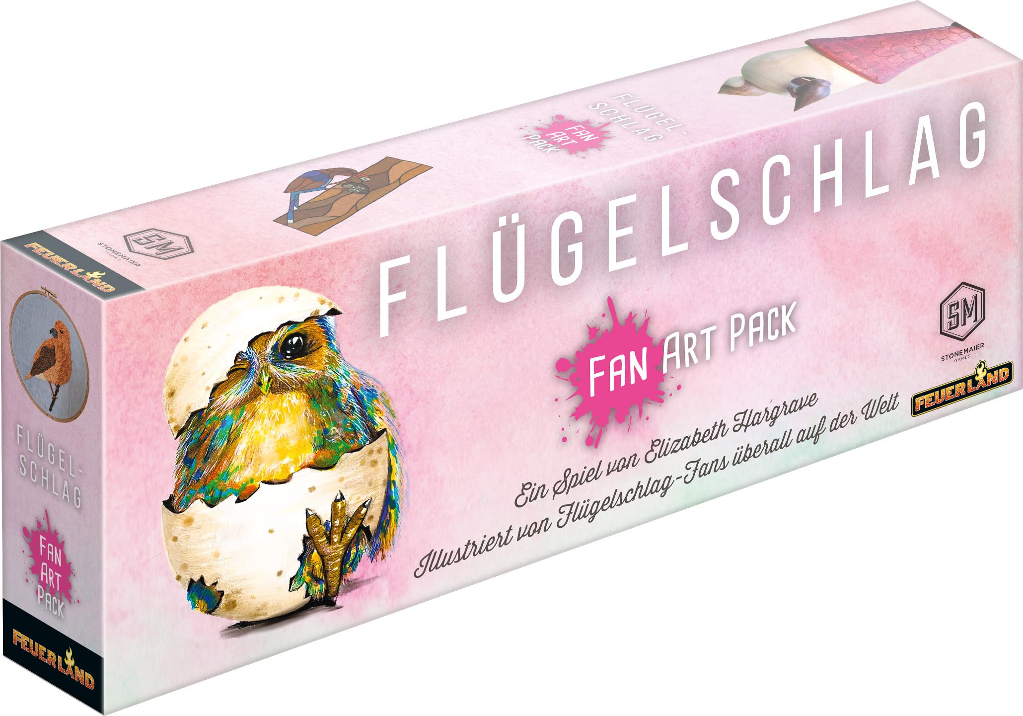 feuerland-fl-gelschlag-fan-art-pack-vogelkarten-255-v-gel-artwork image 1