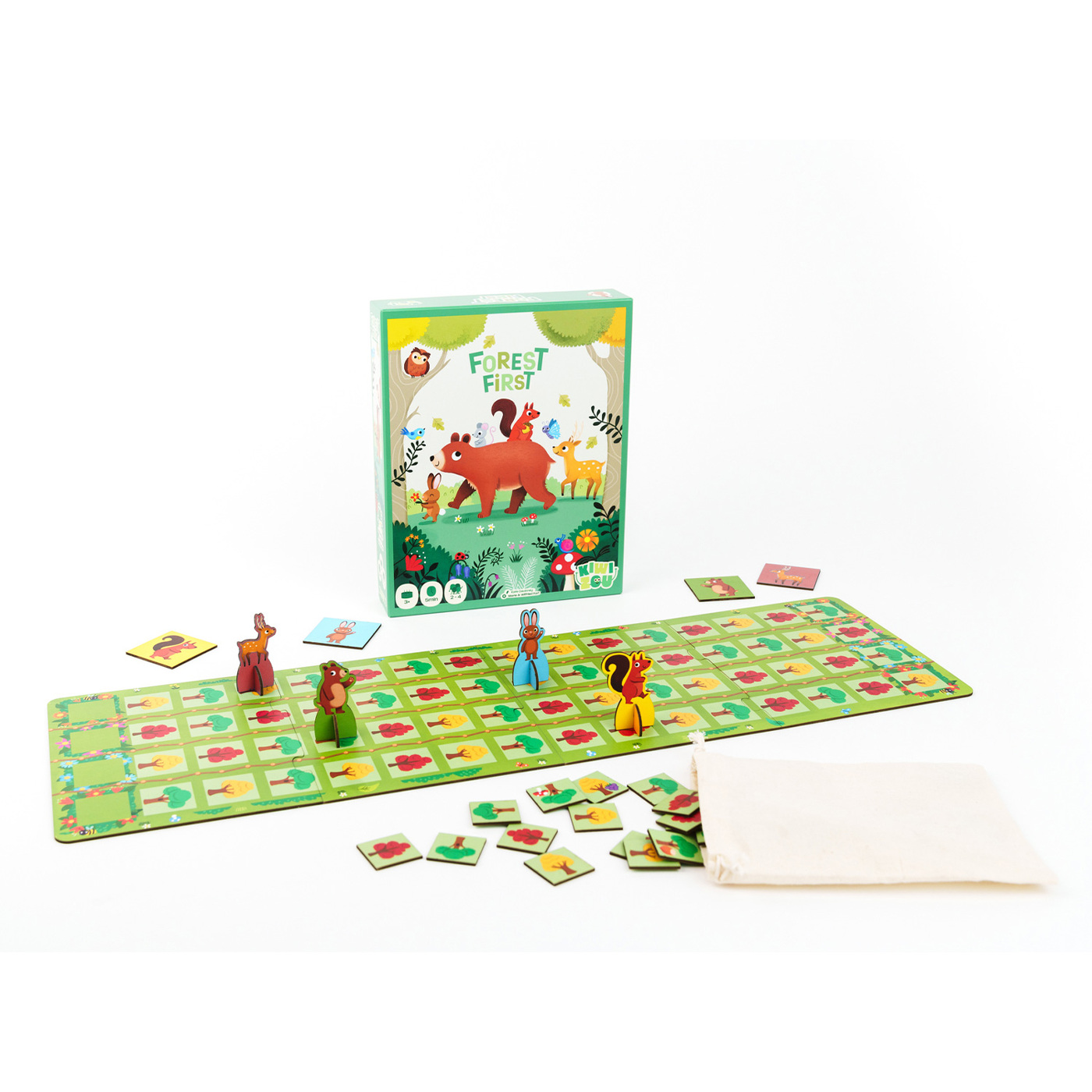 huch-friends-familie-forest-first-brettspiel-tiere image 8