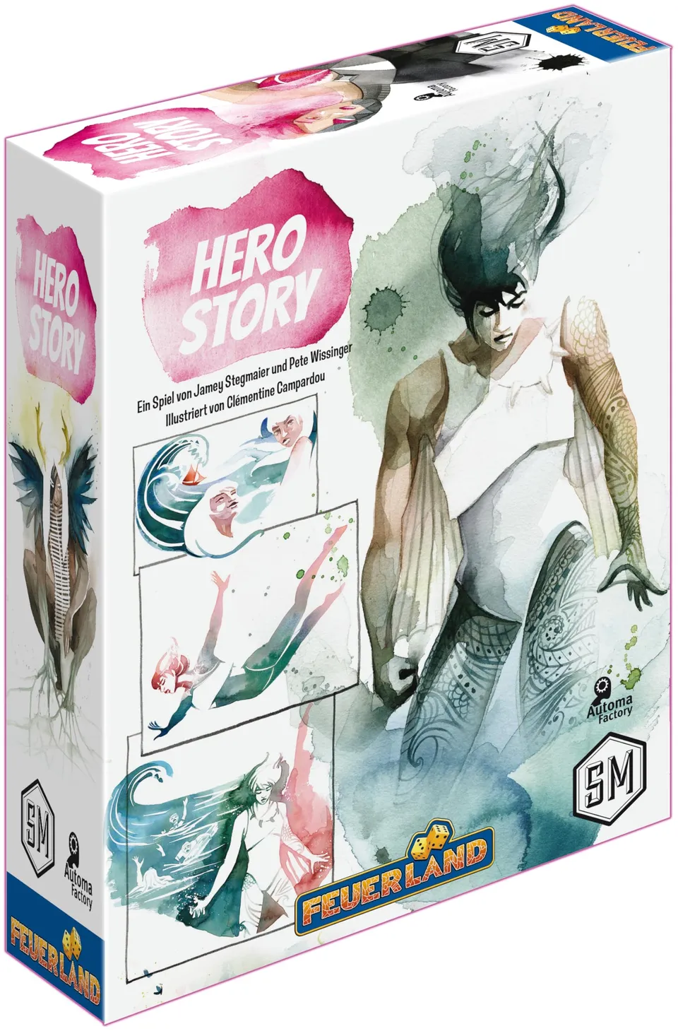 feuerland-hero-story-stichspiel-kartenspiel-1-5-personen-ab-14 image 1