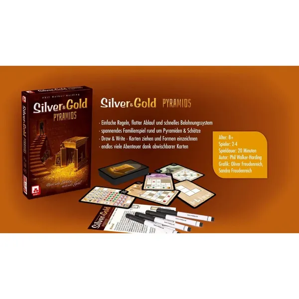 nsv-silver-gold-pyramids-familienspiel-2-4-spieler-ab-8-jahren image 6