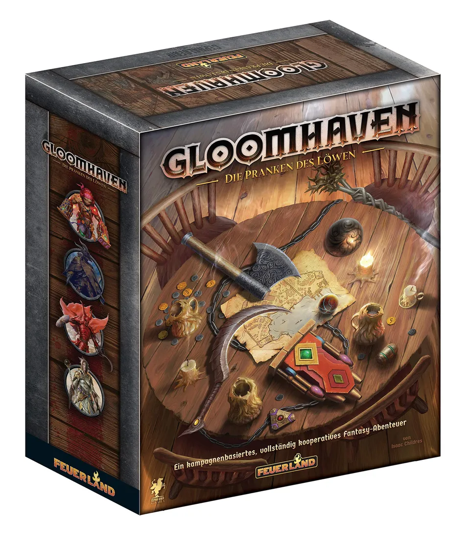 feuerland-gloomhaven-pranken-des-l-wen-brettspiel-deutsch image 1