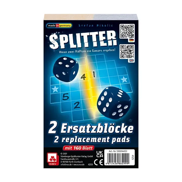 nsv-stifte-bl-cke-splitter-ersatzbl-cke-2-bl-cke-160-blatt image 1