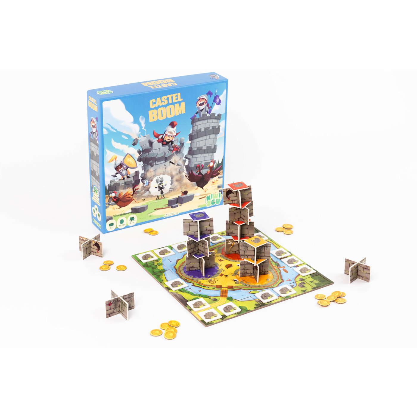 huch-friends-familie-castel-boom-geschicklichkeitsspiel-turm image 8